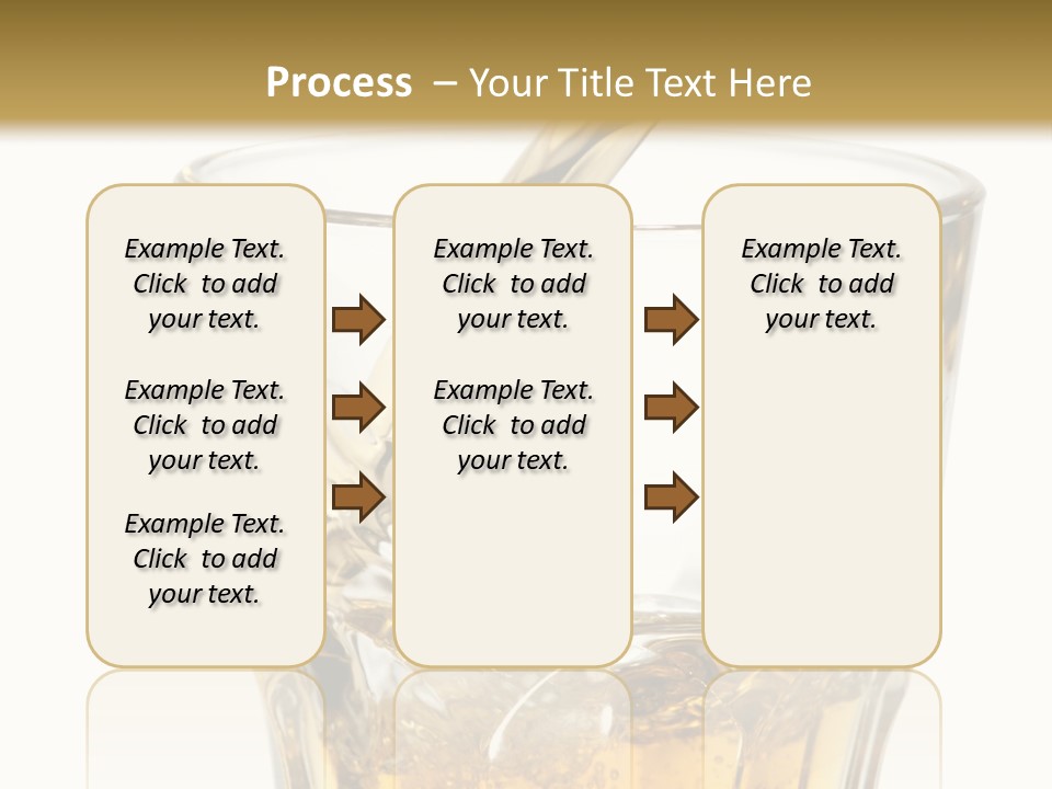 Accessory Orange White Background PowerPoint Template