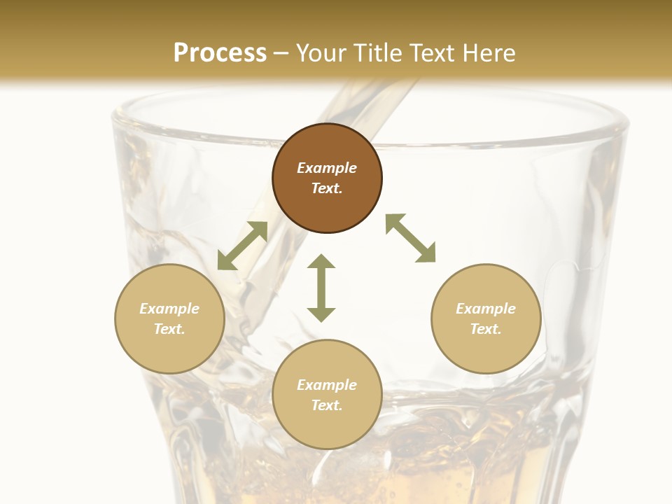 Accessory Orange White Background PowerPoint Template