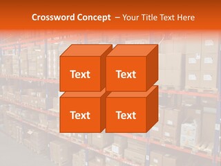 Storage House Lagerhaus Lager PowerPoint Template