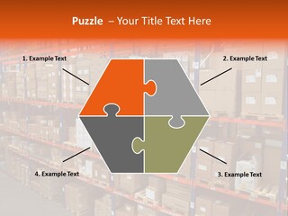 Storage House Lagerhaus Lager PowerPoint Template