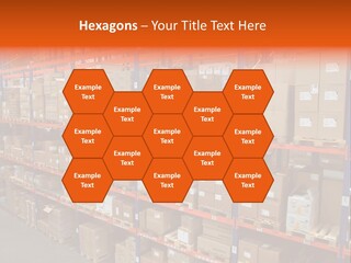 Storage House Lagerhaus Lager PowerPoint Template