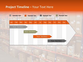 Storage House Lagerhaus Lager PowerPoint Template
