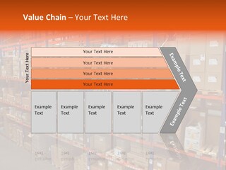 Storage House Lagerhaus Lager PowerPoint Template