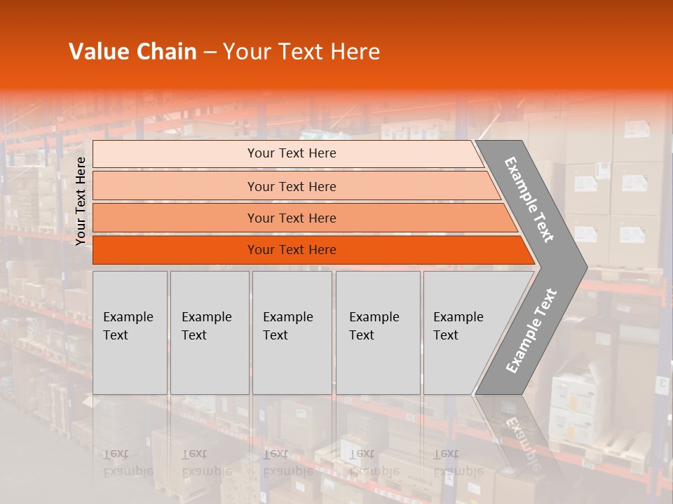 Storage House Lagerhaus Lager PowerPoint Template