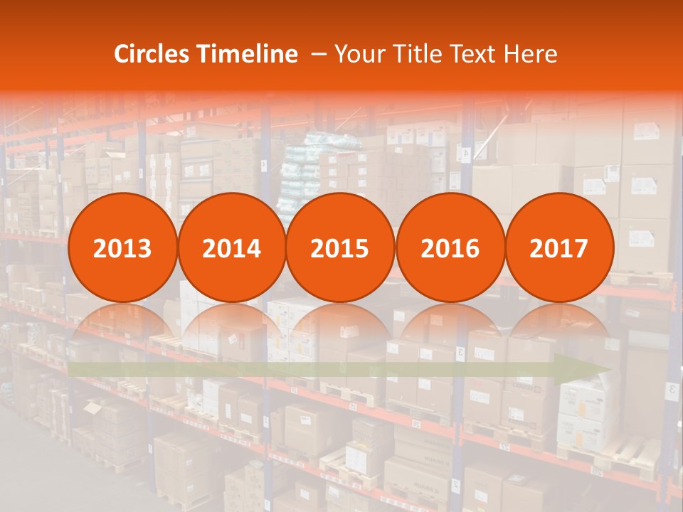 Storage House Lagerhaus Lager PowerPoint Template