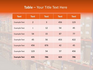 Storage House Lagerhaus Lager PowerPoint Template