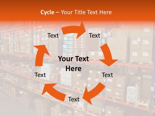 Storage House Lagerhaus Lager PowerPoint Template