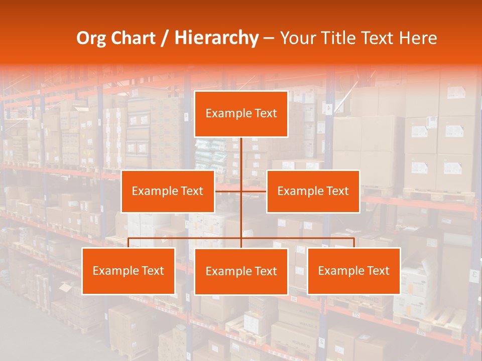 Storage House Lagerhaus Lager PowerPoint Template