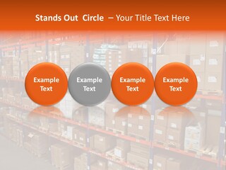 Storage House Lagerhaus Lager PowerPoint Template