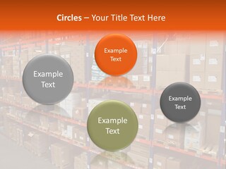 Storage House Lagerhaus Lager PowerPoint Template