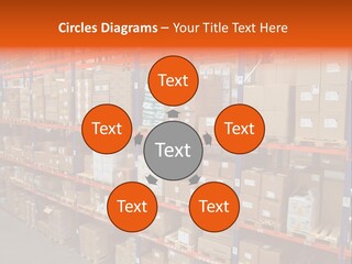 Storage House Lagerhaus Lager PowerPoint Template