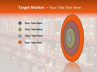 Storage House Lagerhaus Lager PowerPoint Template