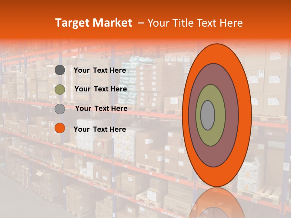 Storage House Lagerhaus Lager PowerPoint Template