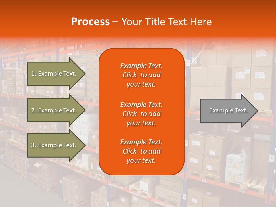 Storage House Lagerhaus Lager PowerPoint Template