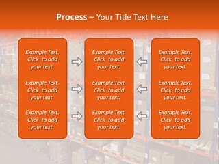 Storage House Lagerhaus Lager PowerPoint Template