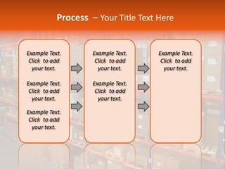 Storage House Lagerhaus Lager PowerPoint Template