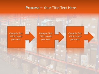 Storage House Lagerhaus Lager PowerPoint Template