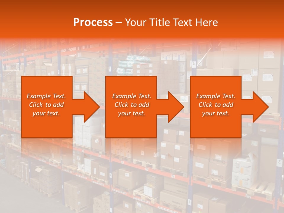 Storage House Lagerhaus Lager PowerPoint Template