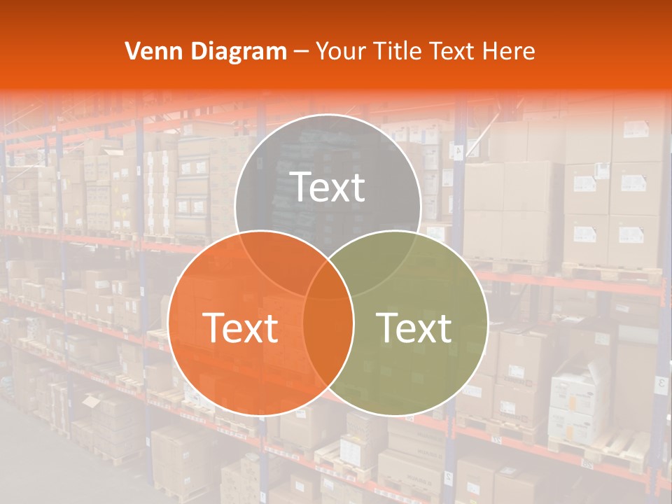 Storage House Lagerhaus Lager PowerPoint Template