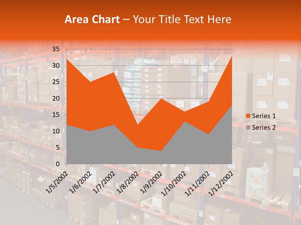 Storage House Lagerhaus Lager PowerPoint Template