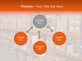 Storage House Lagerhaus Lager PowerPoint Template