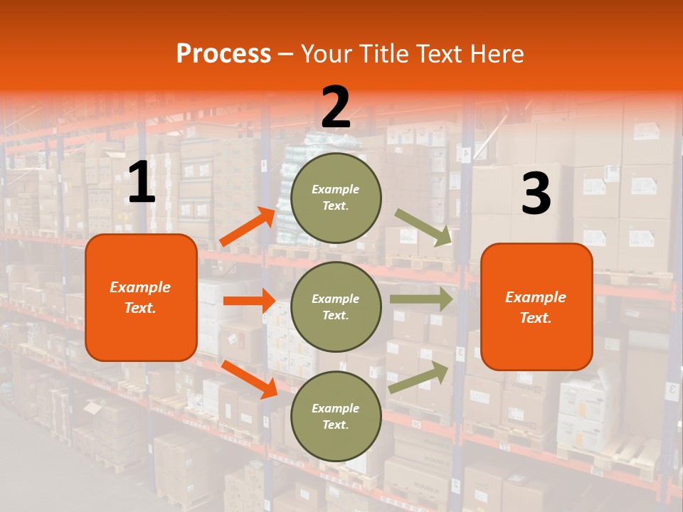 Storage House Lagerhaus Lager PowerPoint Template