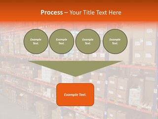 Storage House Lagerhaus Lager PowerPoint Template