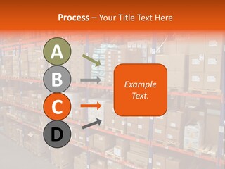 Storage House Lagerhaus Lager PowerPoint Template