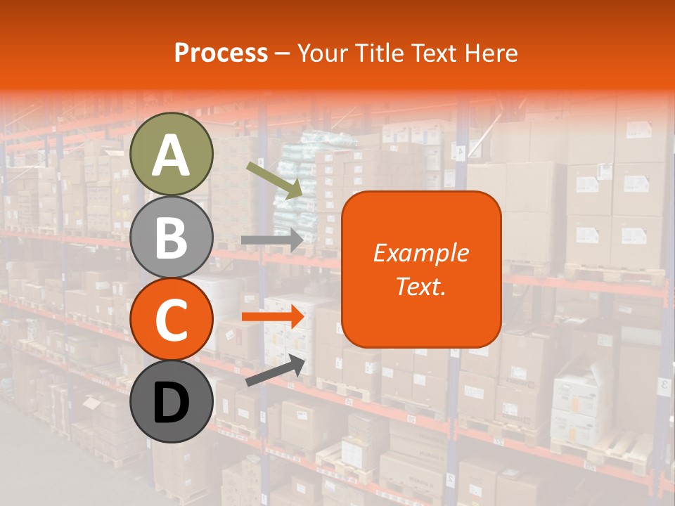 Storage House Lagerhaus Lager PowerPoint Template