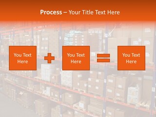 Storage House Lagerhaus Lager PowerPoint Template