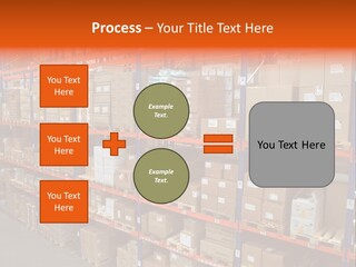 Storage House Lagerhaus Lager PowerPoint Template