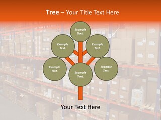 Storage House Lagerhaus Lager PowerPoint Template