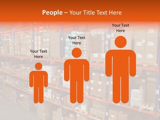 Storage House Lagerhaus Lager PowerPoint Template