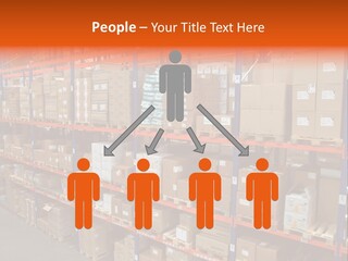 Storage House Lagerhaus Lager PowerPoint Template