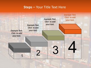 Storage House Lagerhaus Lager PowerPoint Template
