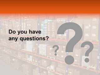 Storage House Lagerhaus Lager PowerPoint Template