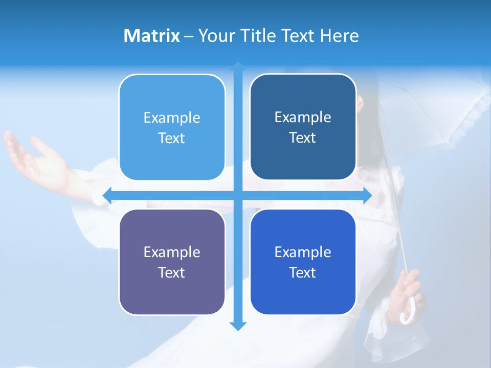 Happy Model Pretty PowerPoint Template