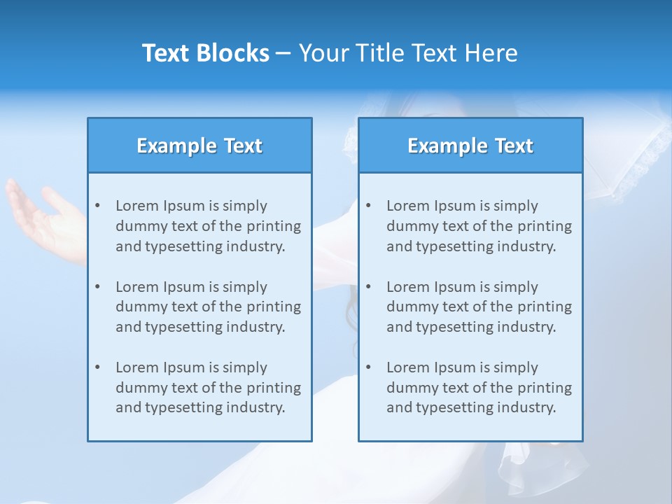 Happy Model Pretty PowerPoint Template
