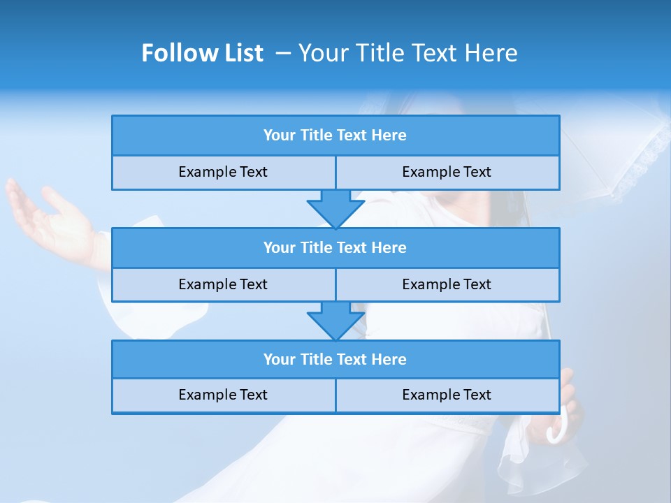Happy Model Pretty PowerPoint Template