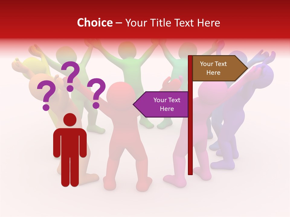 Idea Abstract Decision PowerPoint Template