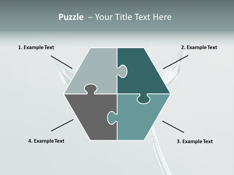 Gray Water Beautiful PowerPoint Template