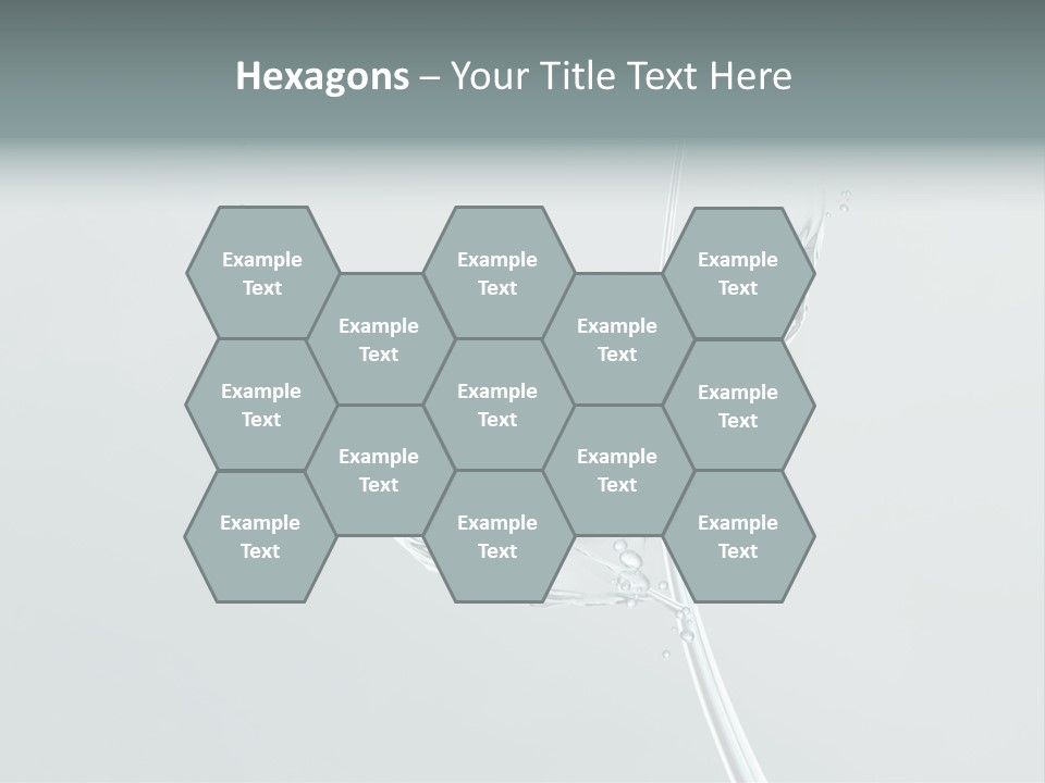 Gray Water Beautiful PowerPoint Template