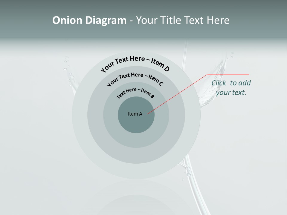 Gray Water Beautiful PowerPoint Template