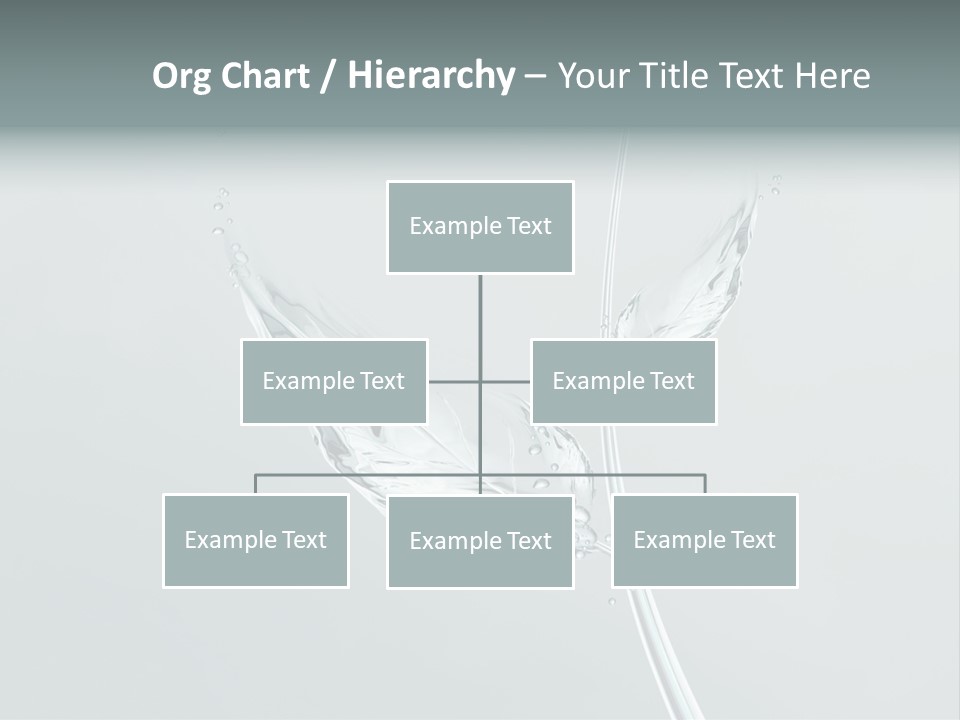 Gray Water Beautiful PowerPoint Template