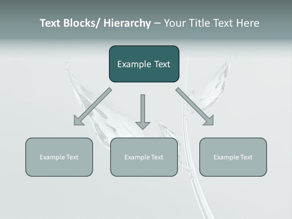 Gray Water Beautiful PowerPoint Template