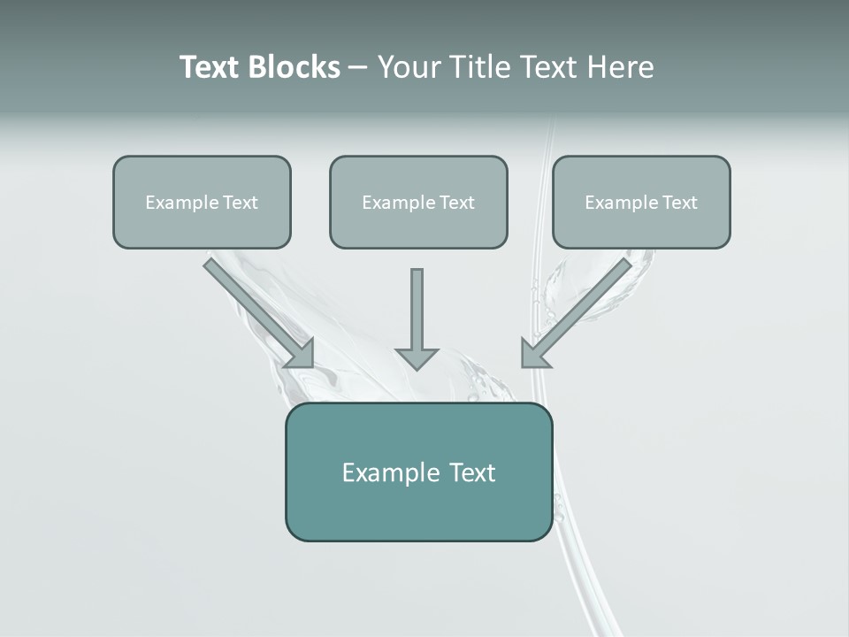 Gray Water Beautiful PowerPoint Template