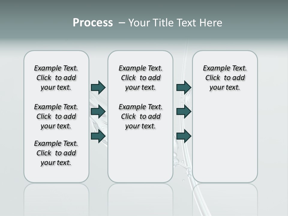 Gray Water Beautiful PowerPoint Template