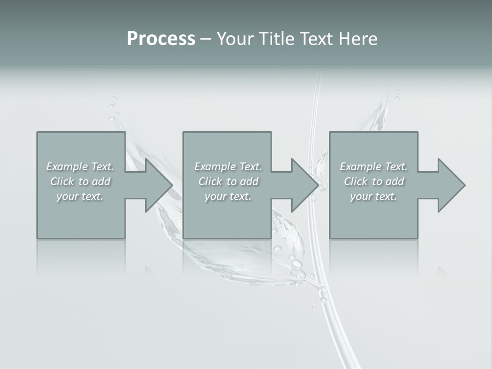 Gray Water Beautiful PowerPoint Template