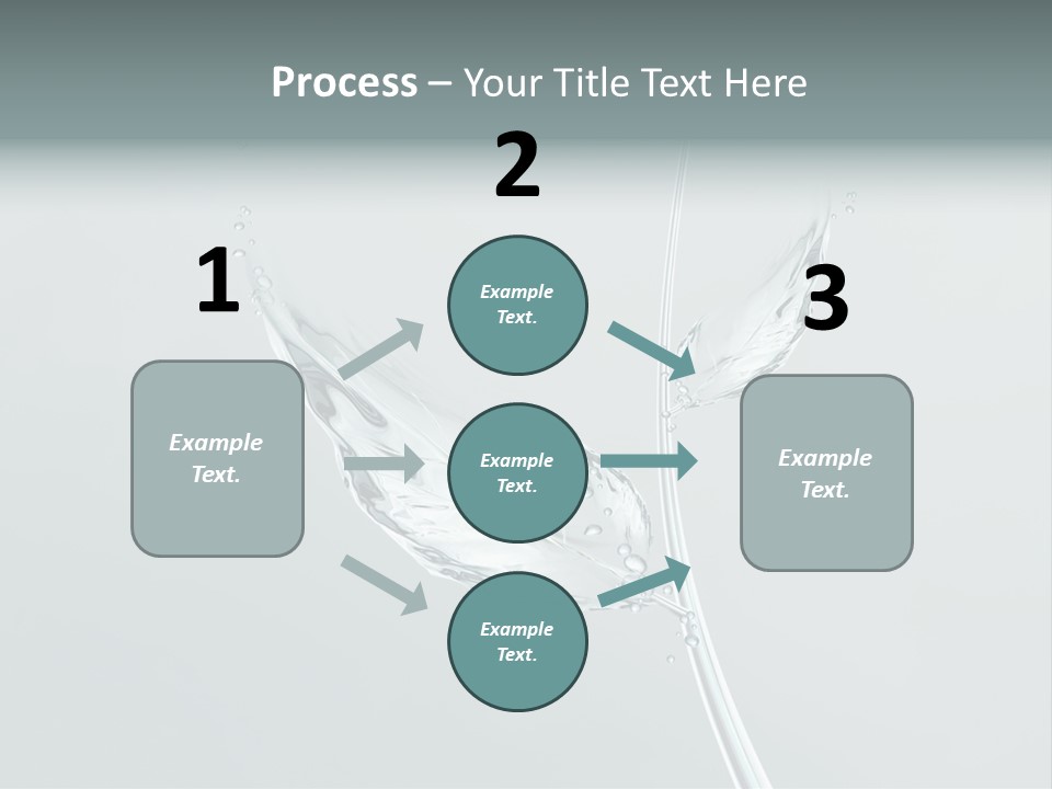Gray Water Beautiful PowerPoint Template