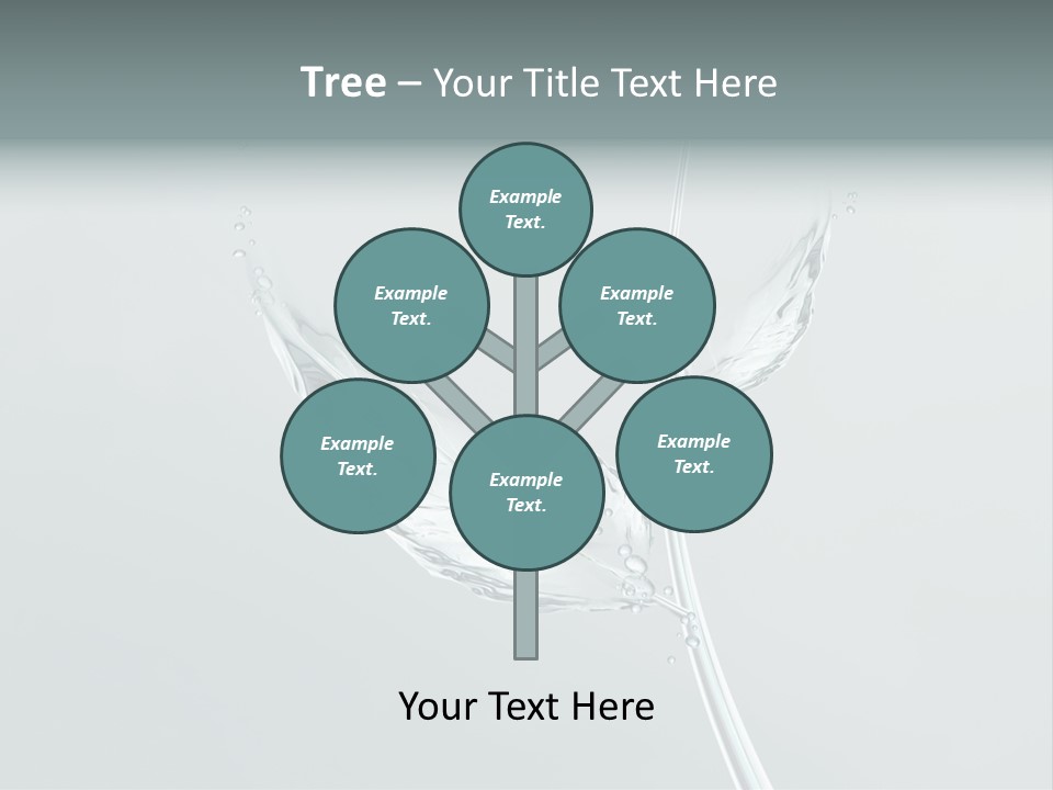 Gray Water Beautiful PowerPoint Template